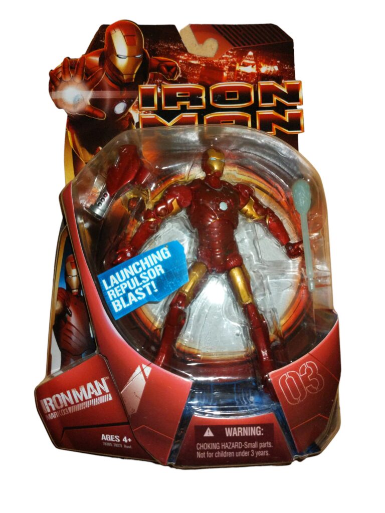 iron man marvel toy launching repulsor blast