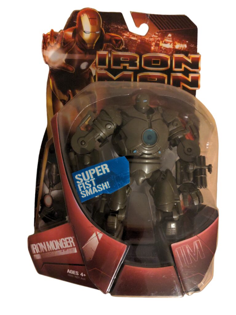 iron man marvel toy super fist smash iron monger