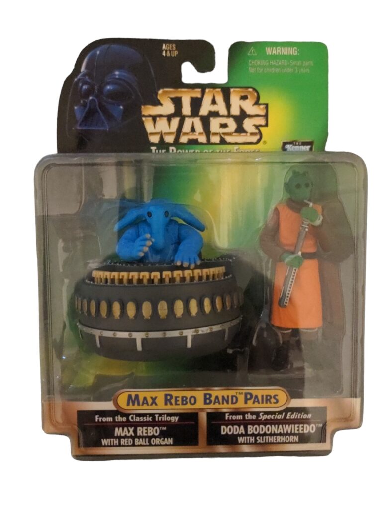 star wars power of the force max rebo band pairs max rebo and doda bodonawieedo