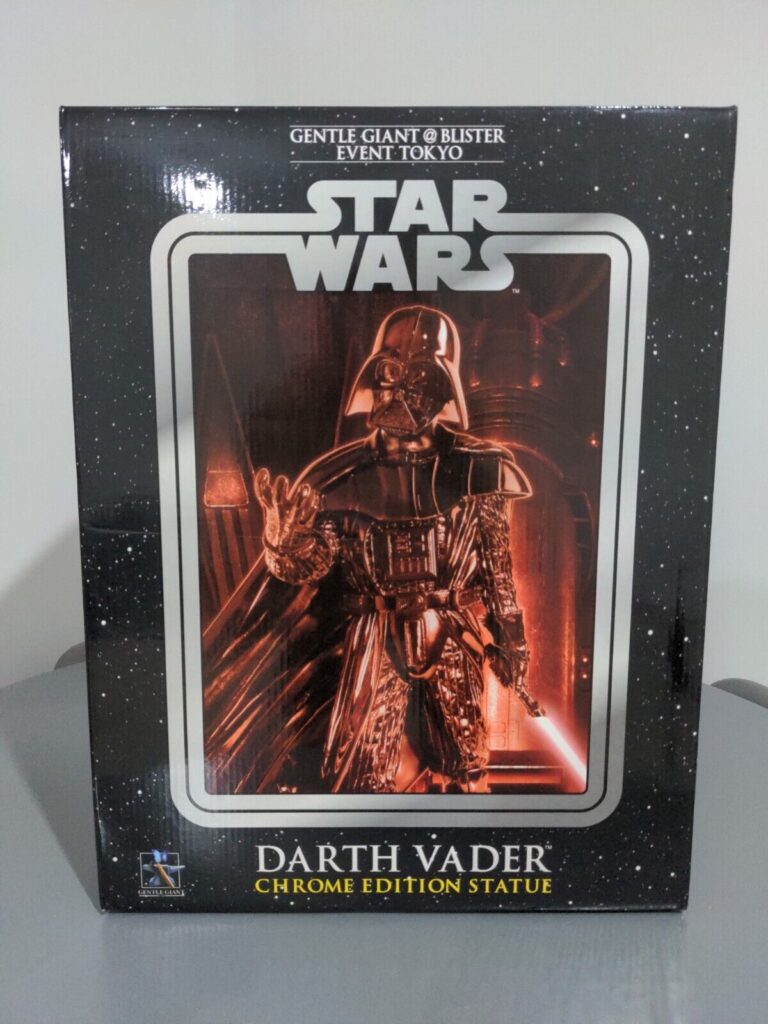 Gentle Giant Star Wars Darth Vader Chrome Edition front