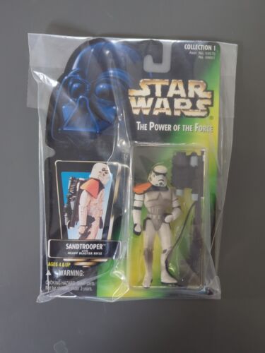 Star Wars Power of the Force Sandtrooper Action Figure New