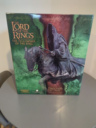 Lord of the Rings Ringwraith & Steed LOTR Sideshow Weta Polystone Statue