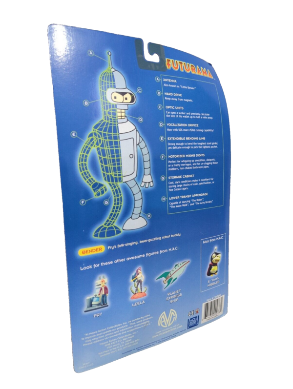 Rare BNIB Bender Futurama More Action Collectables Figure_1