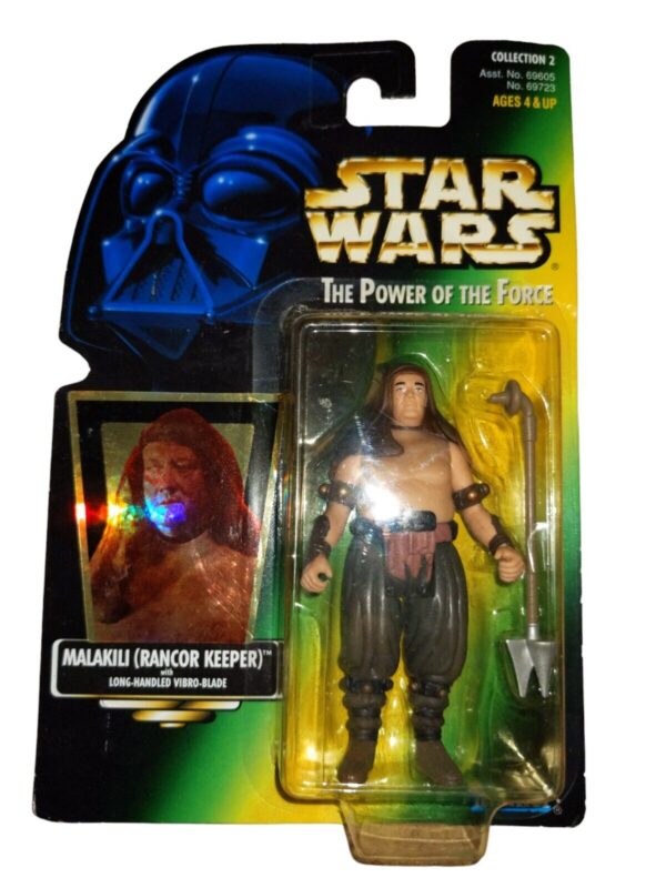 Star Wars Power of the Force Malakili (Rancor Keeper) Figure New