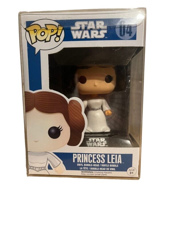 Funko Pop! Star Wars 04: Princess Leia Blue Box