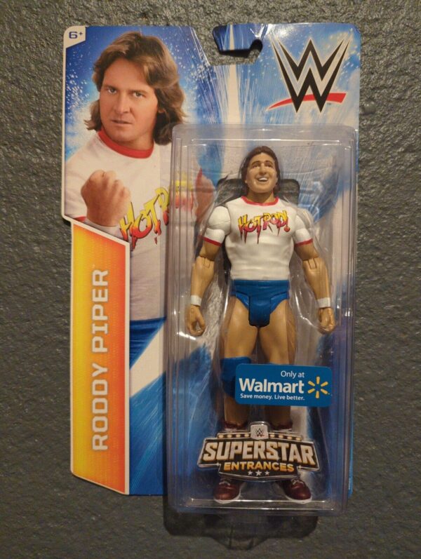 WWE Mattel Basic Superstar Entrances Roddy Piper Figure
