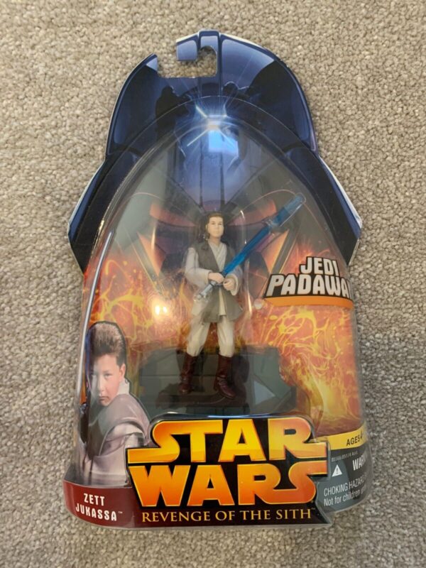 Hasbro Star Wars Revenge of the Sith Jedi Padwan Zett Jukassa