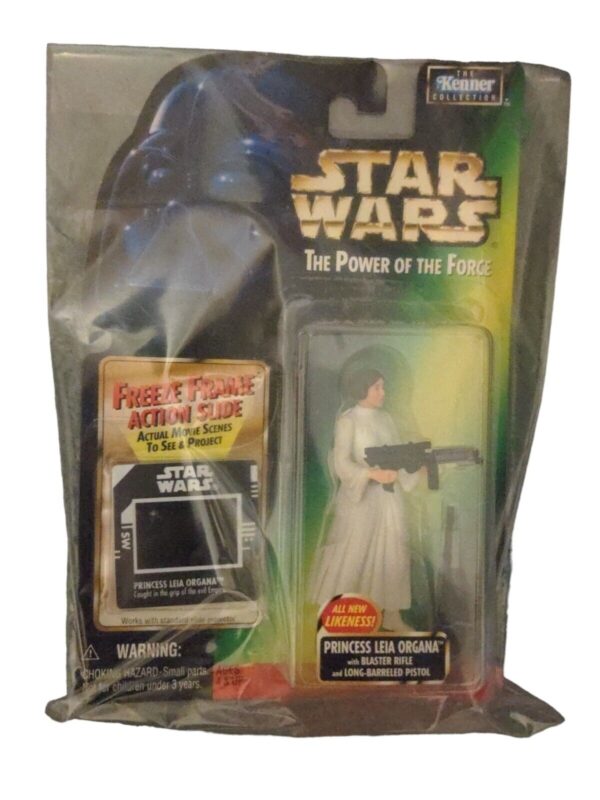 Star Wars Freeze Frame Princess Leia Organa Blaster Rifle Figure New
