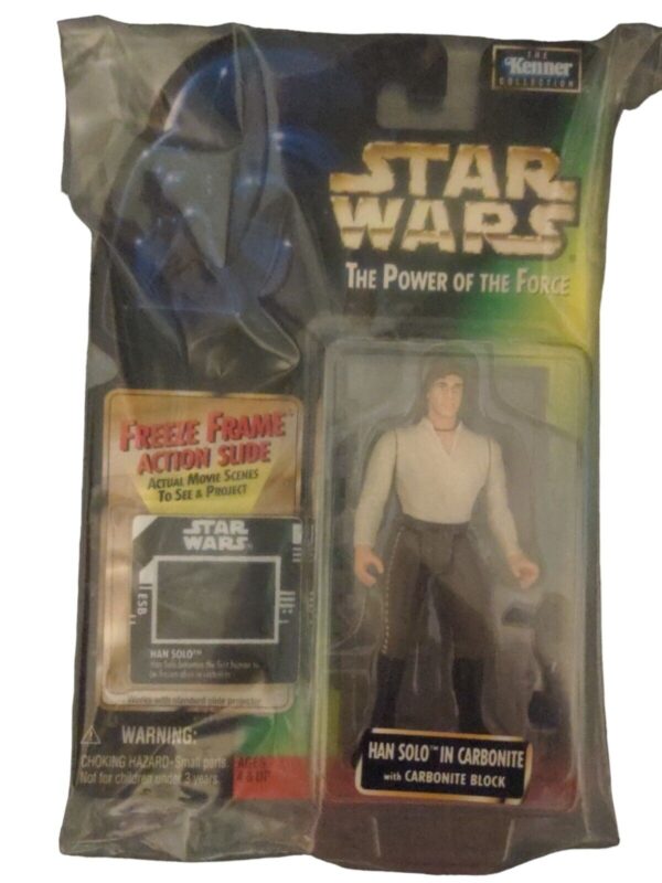Star Wars Freeze Frame Han Solo Carbonite Block Action Figure New