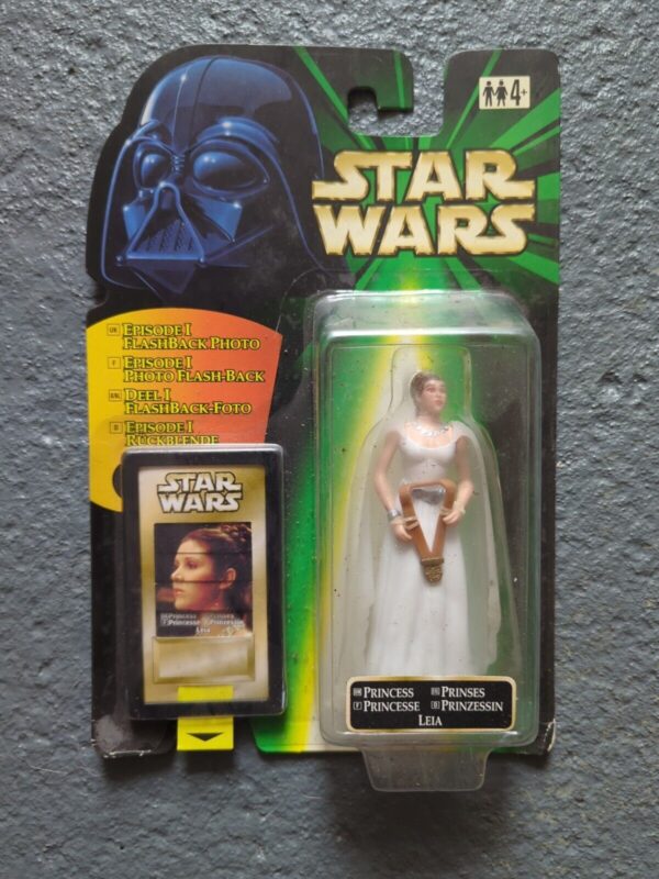 Star Wars Power Of the Force Princess Leia Figure Episode 1 Flashback Photo