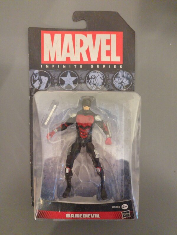 Hasbro Marvel Infinite Series Daredevil Black & Red Armoured Action Figure