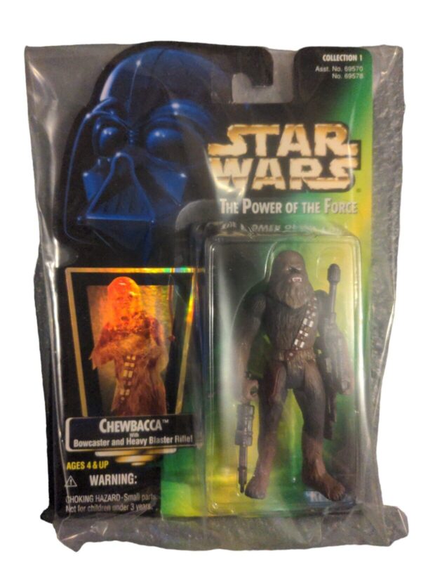Star Wars Power of the Force Chewbacca Figure Brand New Sealed