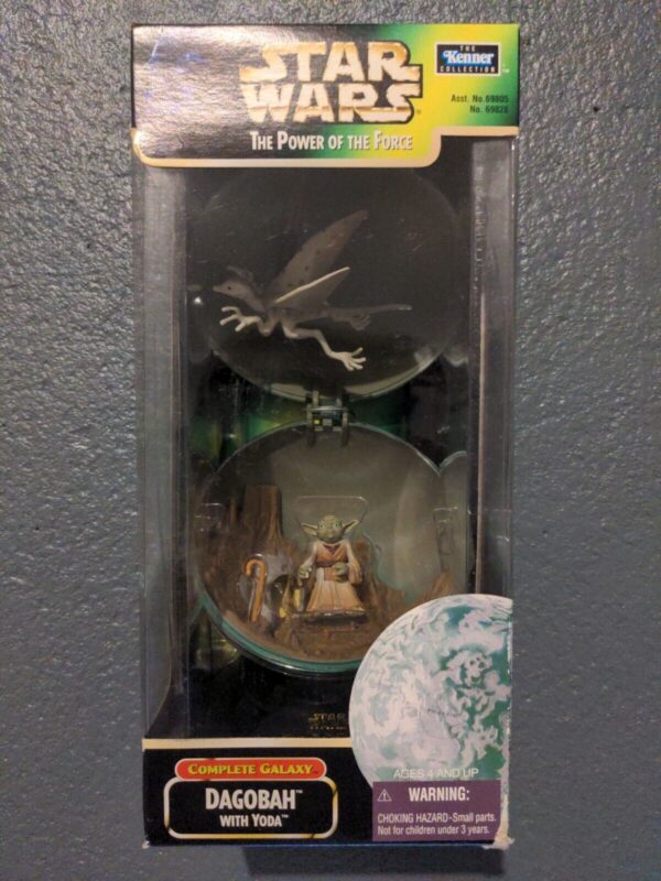 Star Wars Complete Galaxy Dagobah with Yoda Power of the Force New Boxed