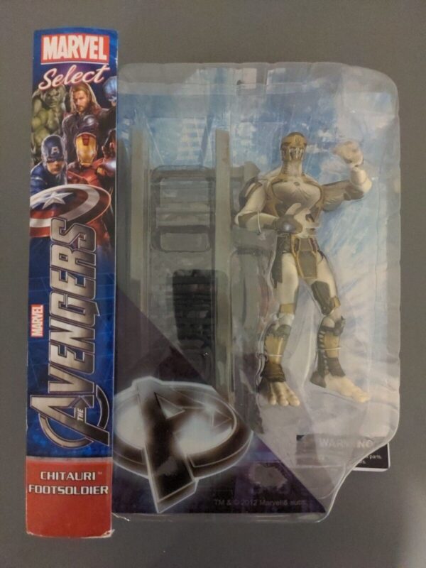 Marvel Select The Avengers Movie Chitauri Footsoldier Figure Brand New + Sealed