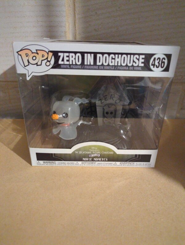 Funko Pop 436 Zero in Doghouse - Nightmare Before Christmas Movie moments