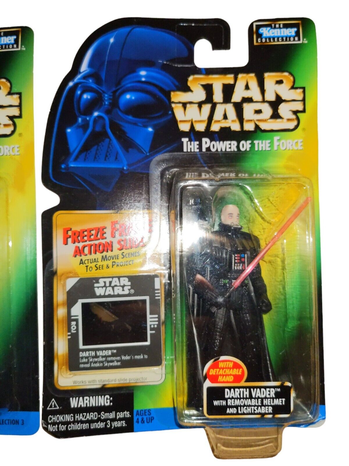 Star Wars Freeze Frame Darth Vader Removable Helmet Action Figure New Sealed