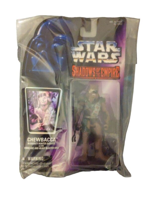 Star Wars Shadows of the Empire Chewbacca Bounty Hunter Action Figure New Sealed