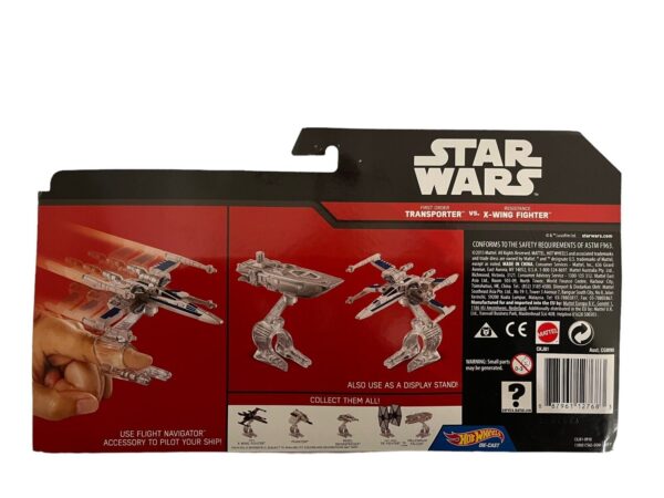 Star Wars Hot Wheels First Order Transporter vs X-Wing Brand New in Box_1