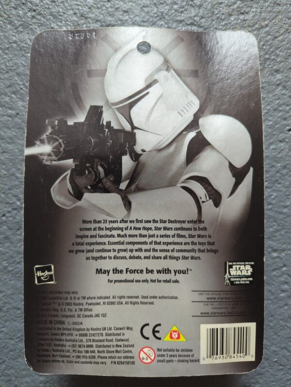 Hasbro - Star Wars Clone Trooper Figure Anniversary 2003 - New_1