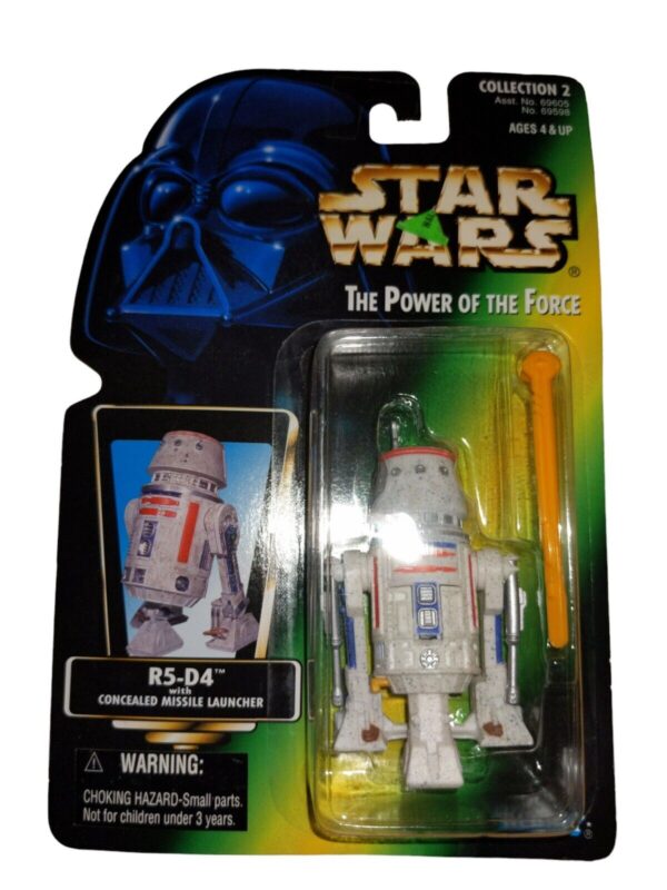 Star Wars Power of the Force R5-D4 Figure Brand New