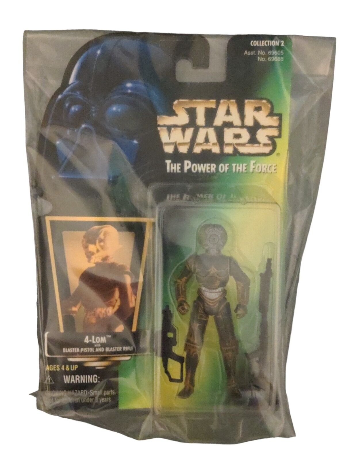 Star Wars Power of the Force 4-Lom Figure Brand New