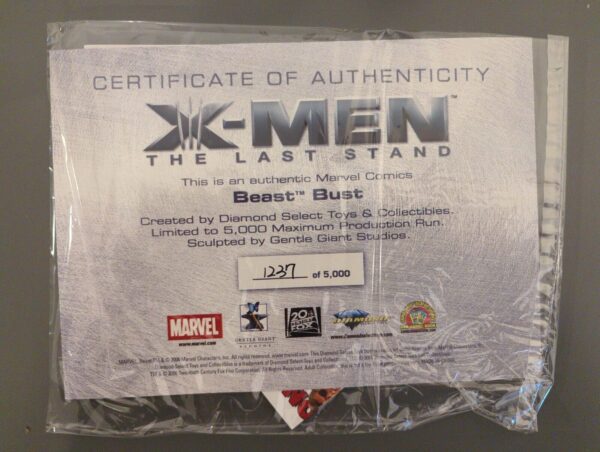 Gentle Giant X-Men The Last Stand Beast Bust Diamond Select 2006 Limited Edition_1