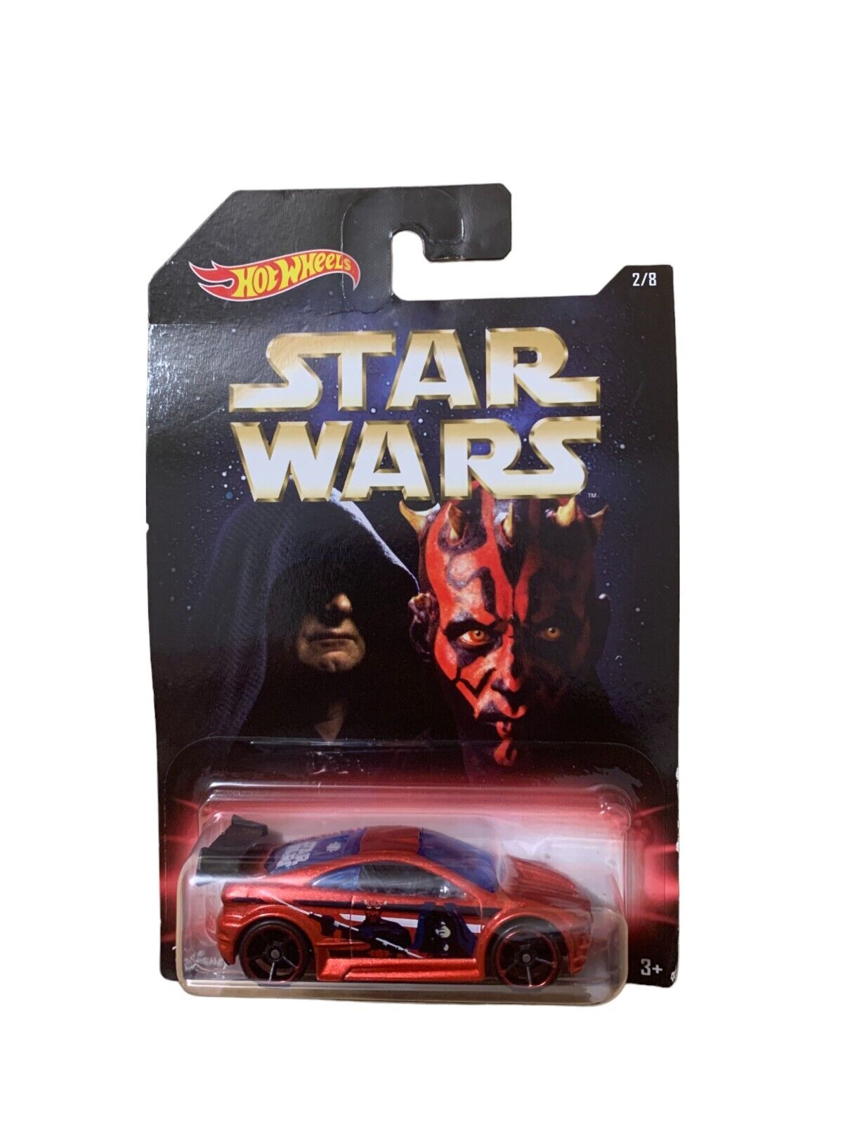 STAR WARS Asphalt Assault 2/8 HOT WHEELS Toy Car DARTH MAUL