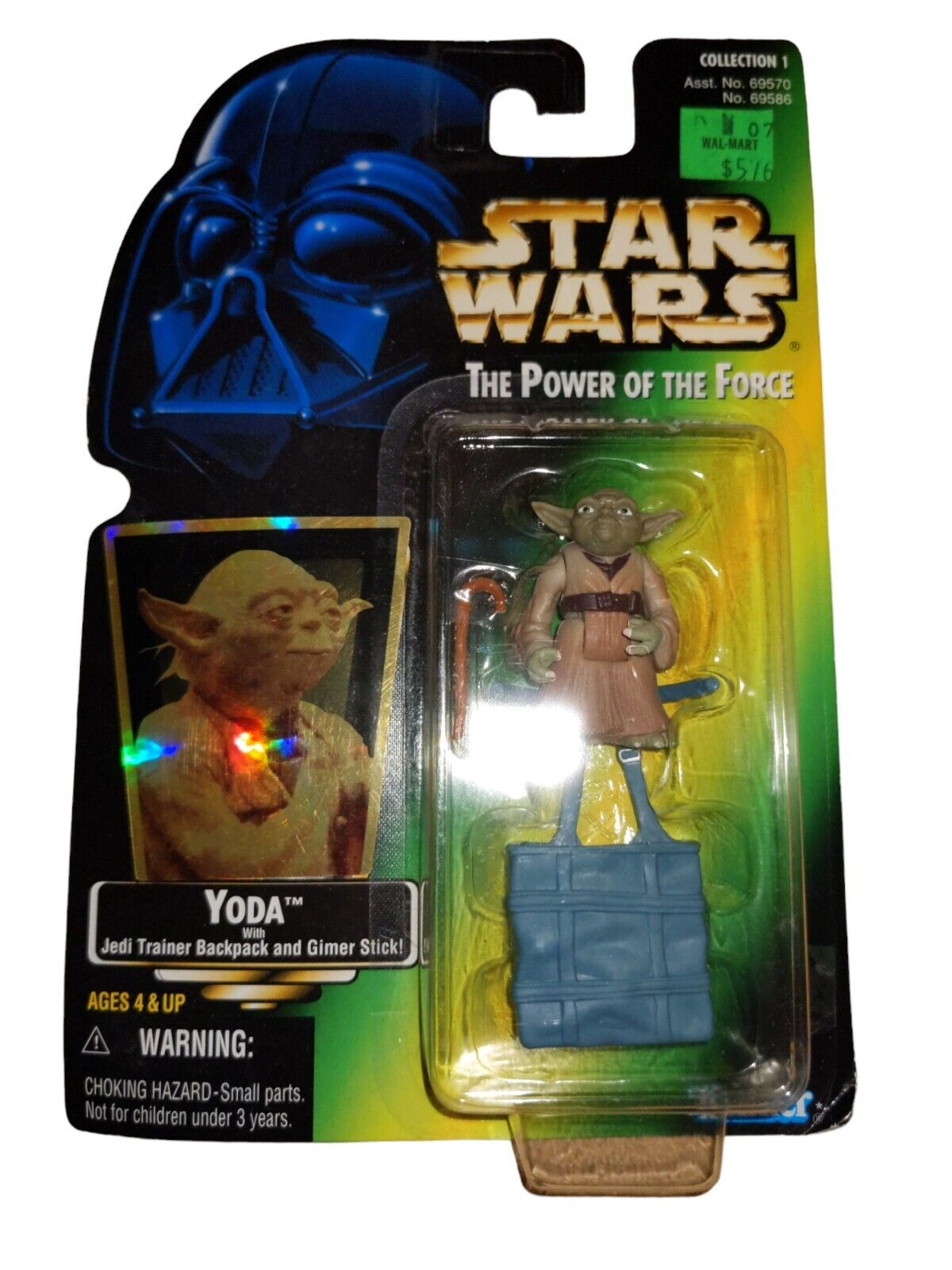 Star Wars Power of the Force Yoda Figure Brand New