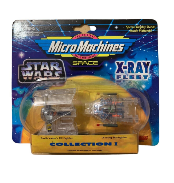 Star Wars Micro Machines Space Collection #1 Darth Vader TIE A Wing