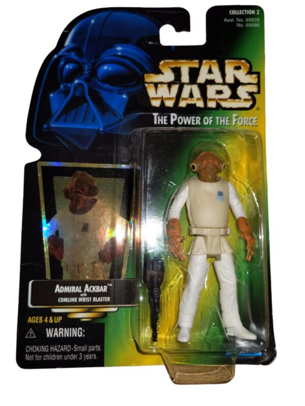 Star Wars Power of the Force Admiral Ackbar Figure Brand New