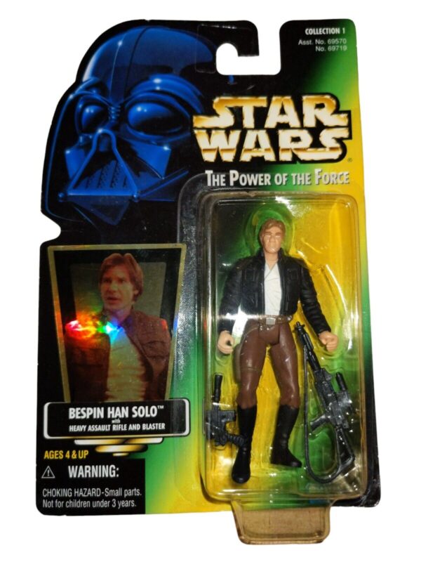 Star Wars Power of the Force Bespin Han Solo Figure New