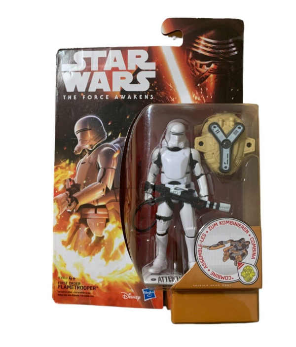 Star Wars: The Force Awakens First Order Flametrooper Figure B3969 Brand New