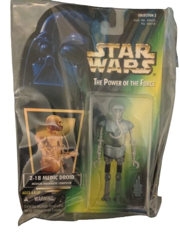 Star Wars Power of the Force 2-1B Medic Droid Figure New