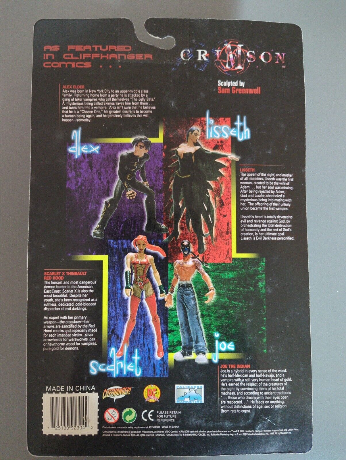 Palisades Crimson Joe The Indian Action Figure_1