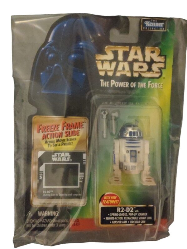 Star Wars Freeze Frame R2-D2 Spring Loaded Action Figure New