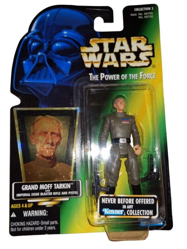 Star Wars Power of the Force Grand Moff Tarkin Figure New