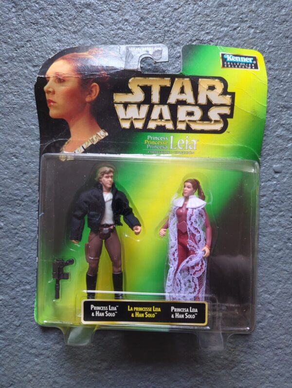 Kenner Star Wars Princes Leia Collection Princess Leia & Han Solo - New