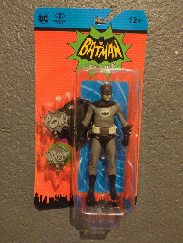 DC Comics Batman Classic TV Series Black and White Batman McFarlane Toys