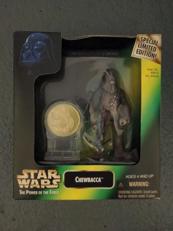 Star Wars Chewbacca Special Limited Edition with Coin Brand New Boxed Rare