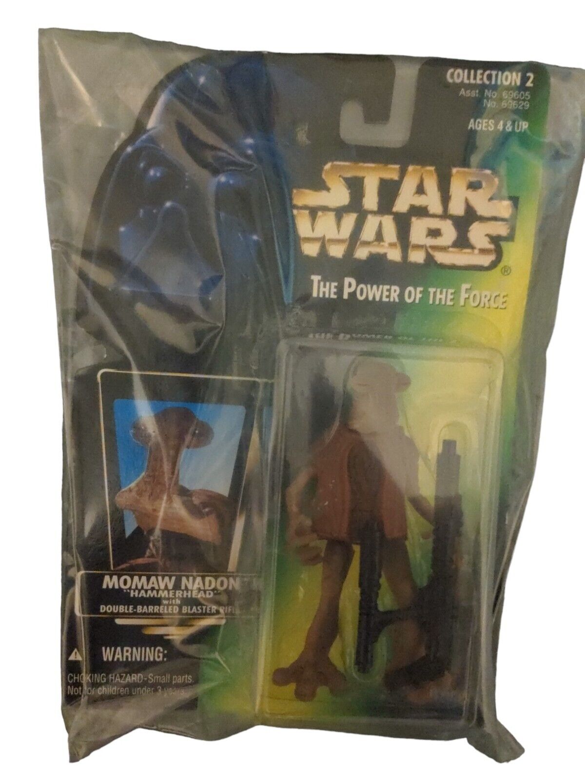 Star Wars Power of the Force Momaw Nadon Figure New