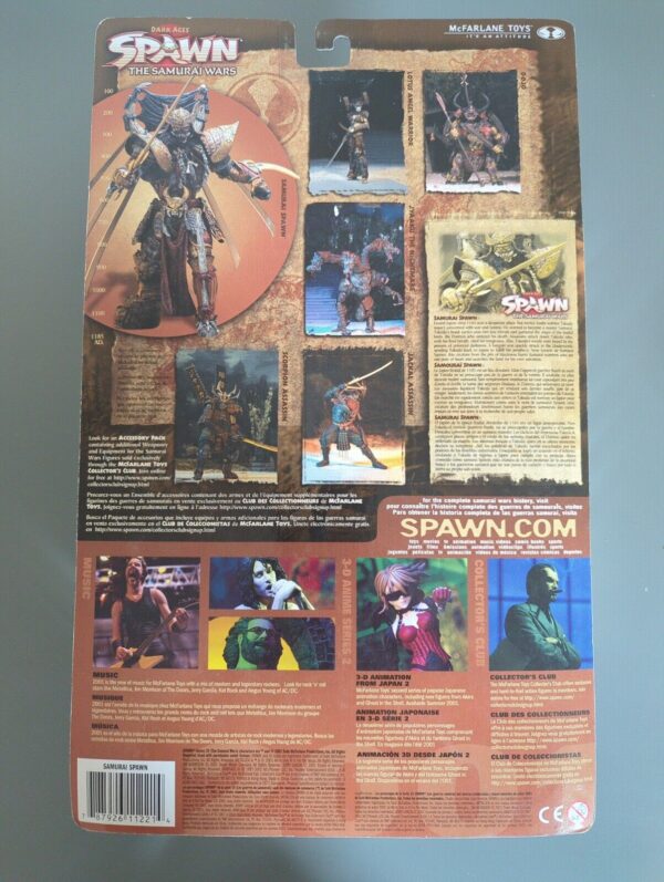 Spawn The Dark Ages Todd McFarlane Toys The Samurai Wars Samurai Spawn_1