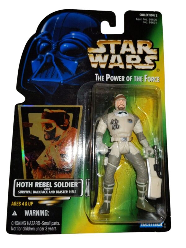 Star Wars Power of the Force Hoth Rebel Soldier Figure New