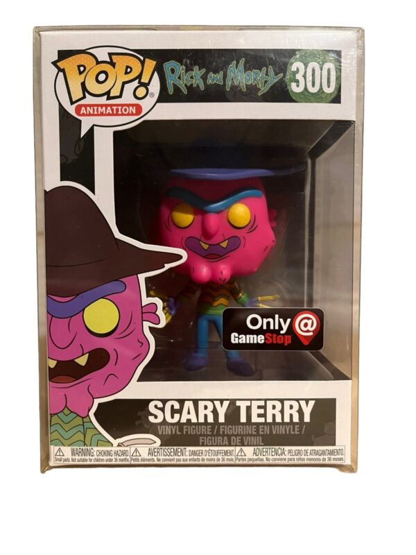 Funko Pop 300 Scary Terry (Gamestop Exclusive) Rick and Morty
