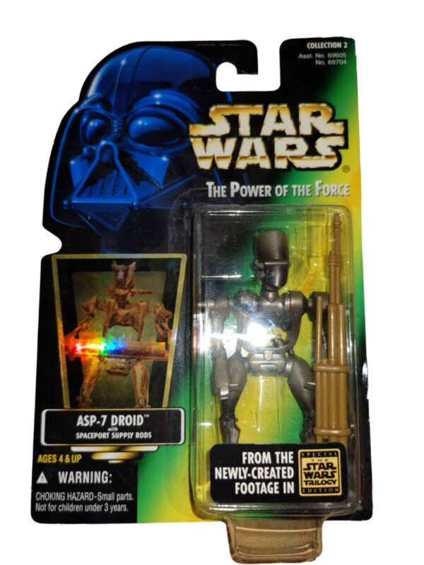 Star Wars Power of the Force ASP-7 Droid Figure Brand New