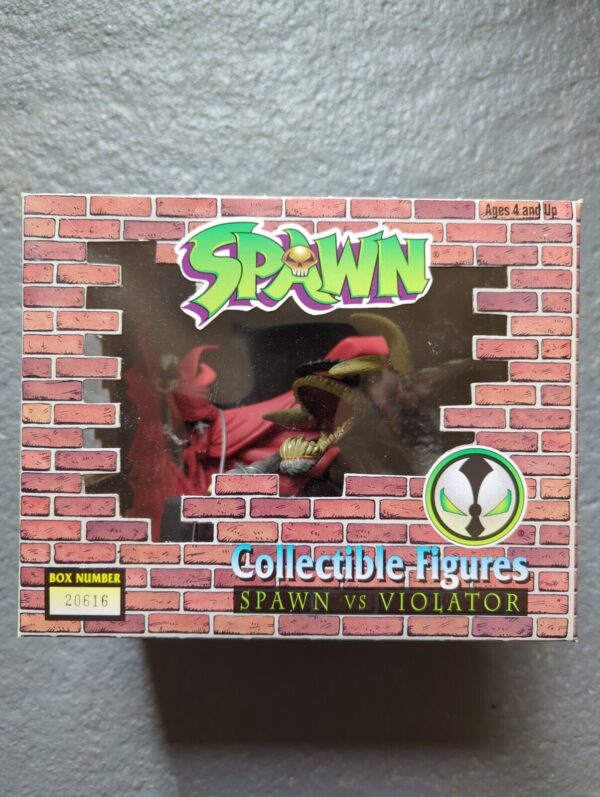 Spawn vs Violator Collectible Figures 1994 Todd McFarlane Box Set 20616