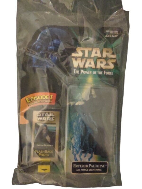 Star Wars Episode 1 Flashback Photo Emperor Palpatine Force Lightning Figure New