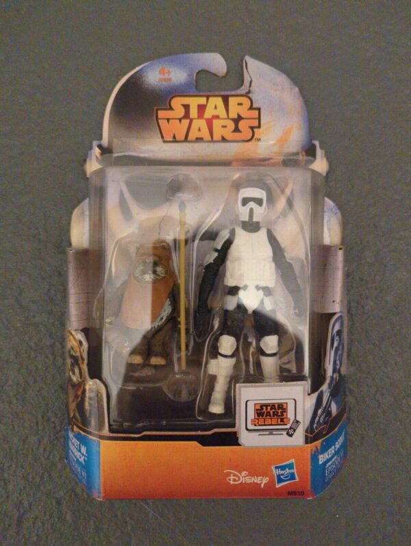 Hasbro Star Wars Rebels Series 2 Pack Wicker W. Warrick and Biker Scout