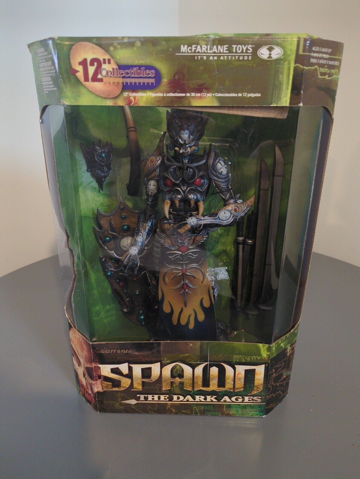 Spawn 2000 The Dark Ages McFarlane Toys Mandarin Spawn: The Scarlet Edge