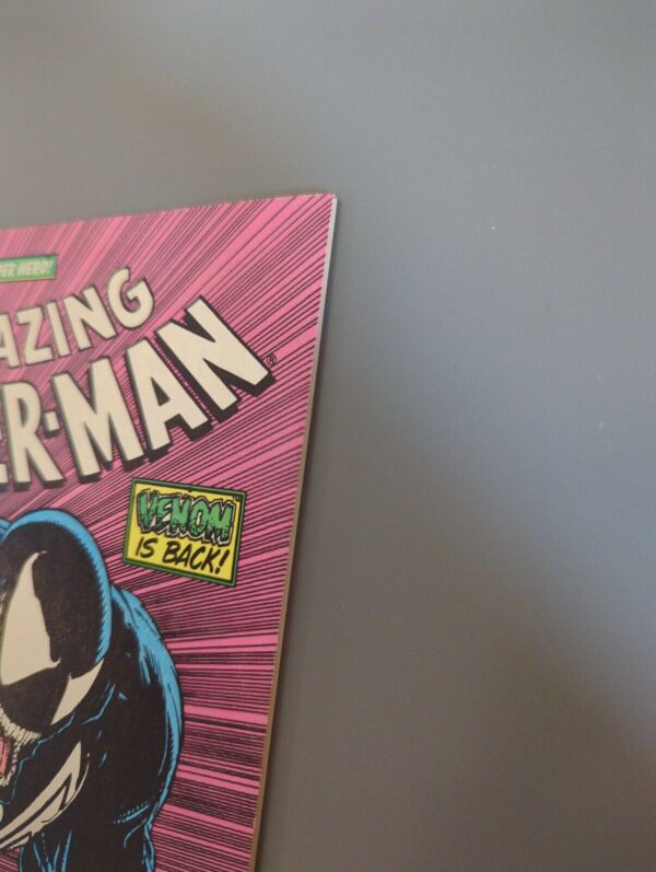 UNIQUE Amazing Spider-Man #316 Marvel Comic - McFarlane! (1989) NM/VF Ft Venom_1