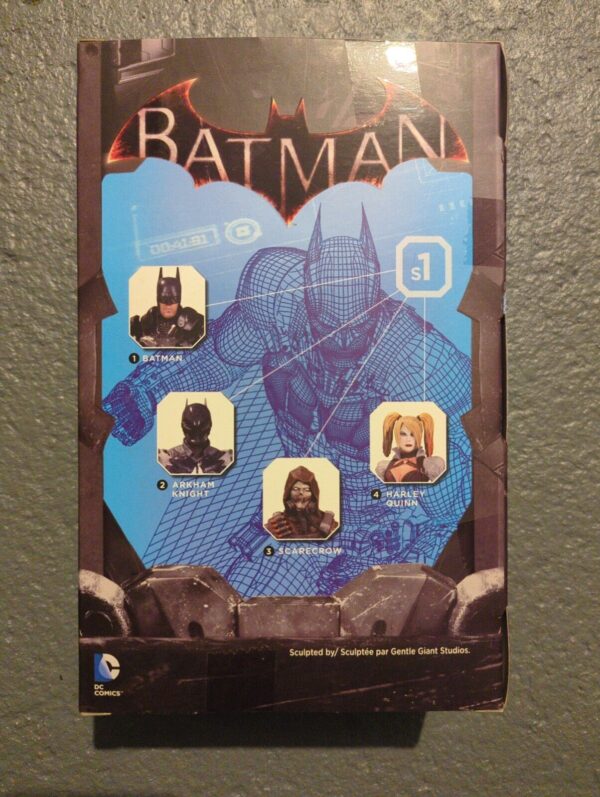 Rare Gentle Giant DC Collectibles Arkham Knight Batman Battle Damaged Figure_1